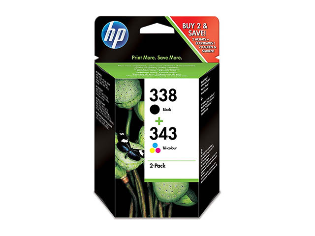 SD449EE HP DJ5740 TINTE (2) BLACK+Farbe